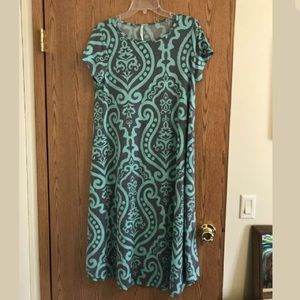 Bellamie Boutique Dress- damask style